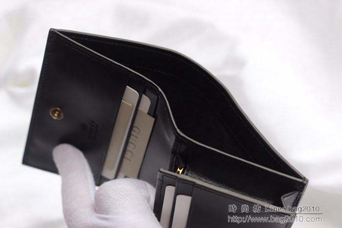 GUCCI古馳 錢包 實物拍攝 原廠材料 女款翻蓋短錢包 548057   ydgq3251